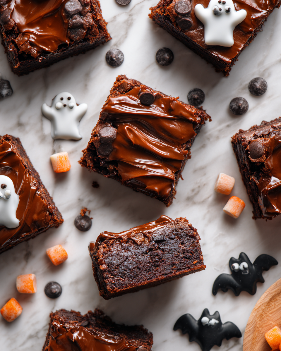 Brownies Fantasmi con Ganache: Dolce Autunnale 56e7a191 3b6b 47a2 824f bcb7fdfd8ba9tl