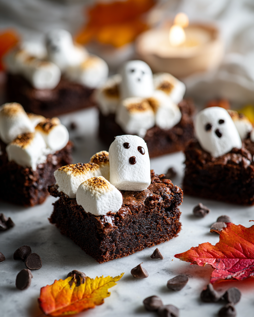 Deliziose Brownies Fantasma per Halloween cover image 2497