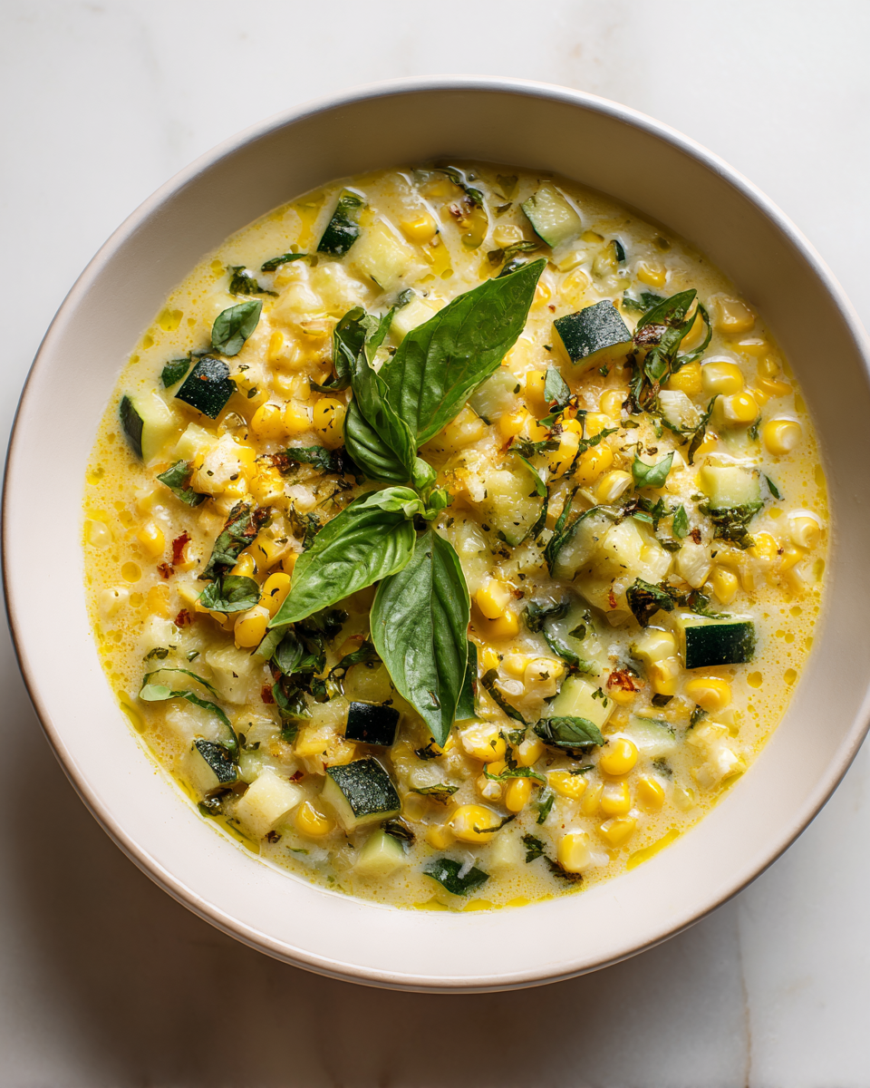 Chowder Estivo di Mais e Zucchine: Ricetta Facile cover image 2862