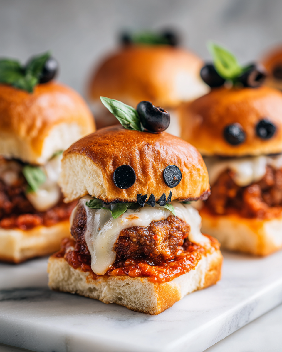 Deliziose Slider di Polpette Zombie per Halloween Slider di Polpette Zombie per Halloween, una ricetta gustosa e divertente, ideale per festeggiare con amici e familiari.