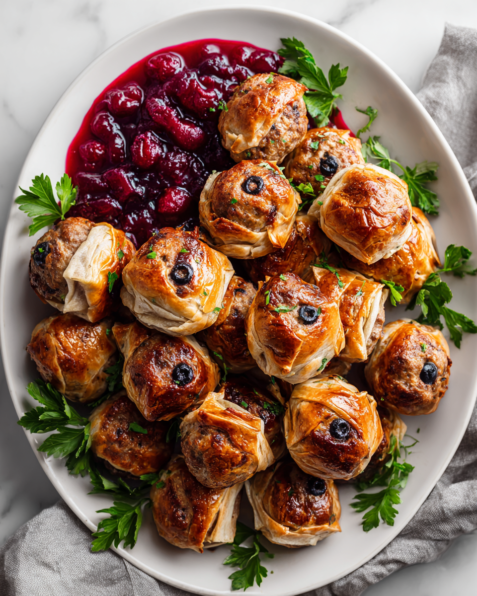 Le Deliziose Mummie di Polpette di Cranberry per Halloween 65fbc281 baec 4f03 b489 24e4e7262b7atl