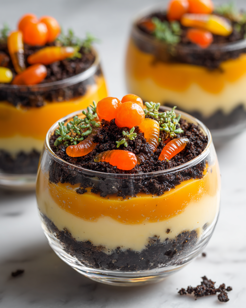 Coppe di Terra alla Zucca: Un Dolce Festivo Coppe di Terra alla Zucca, dolce autunnale facile e festivo con zucca e cioccolato