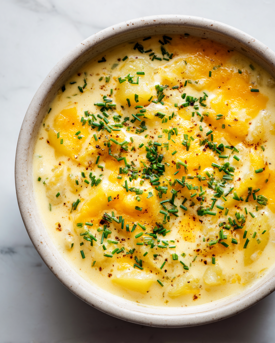 Zuppa Cremosa di Patate e Formaggio per l'Autunno cover image 2892