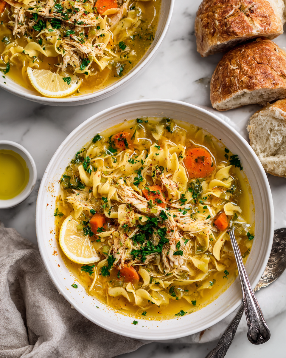 Comfortante Zuppa di Pollo con Noodles cover image 3052