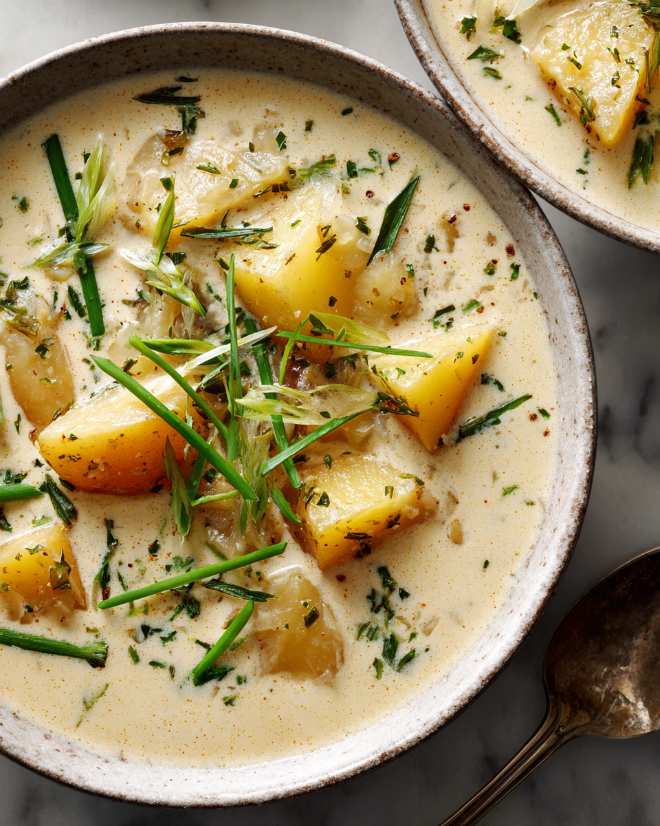 Una Deliziosa Zuppa di Patate Irlandese per l'Autunno cover image 3072