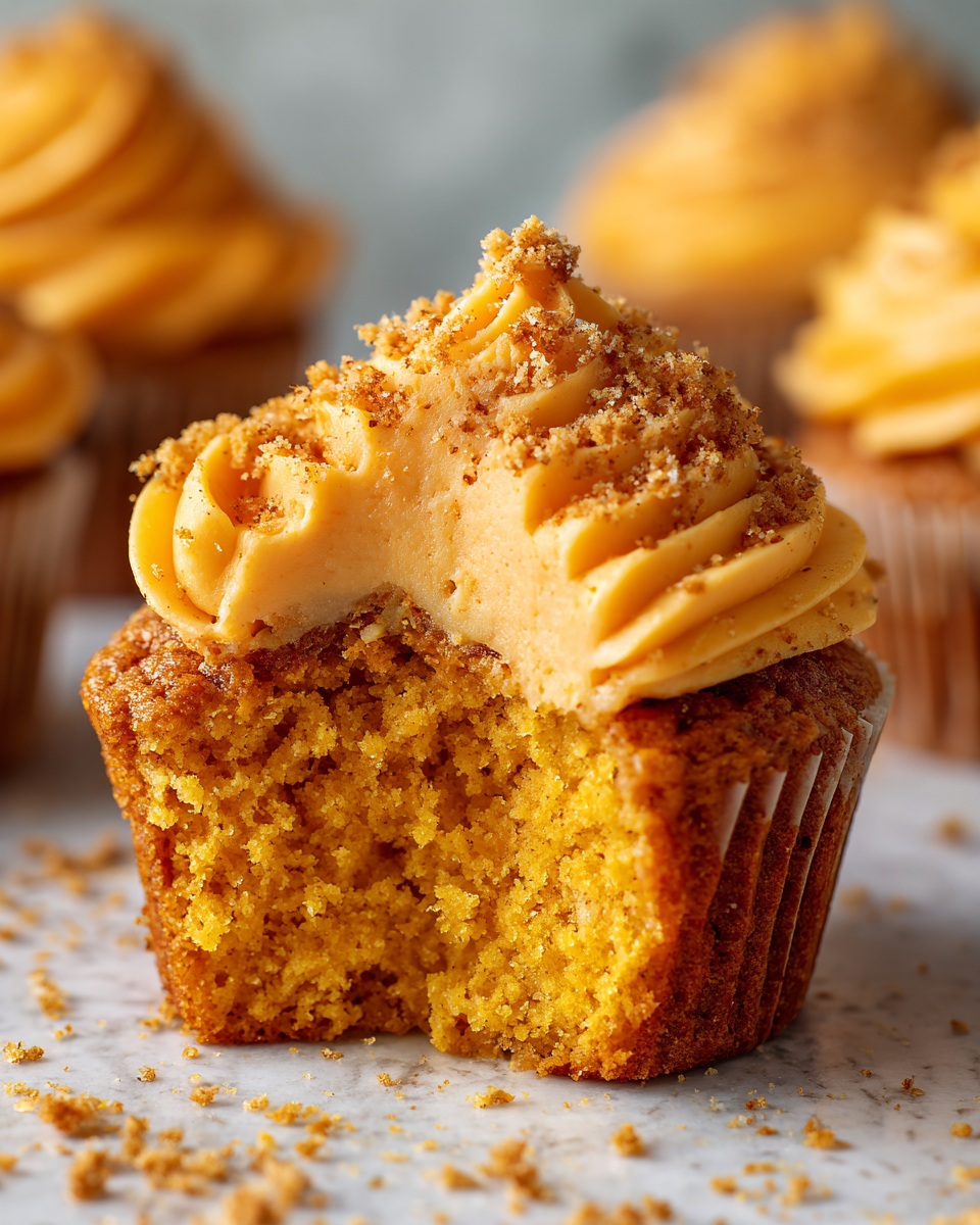 Scopri i Cupcake Esplosivi al Pumpkin Patch Cupcake esplosivi al pumpkin patch autunnali con ripieno cremoso