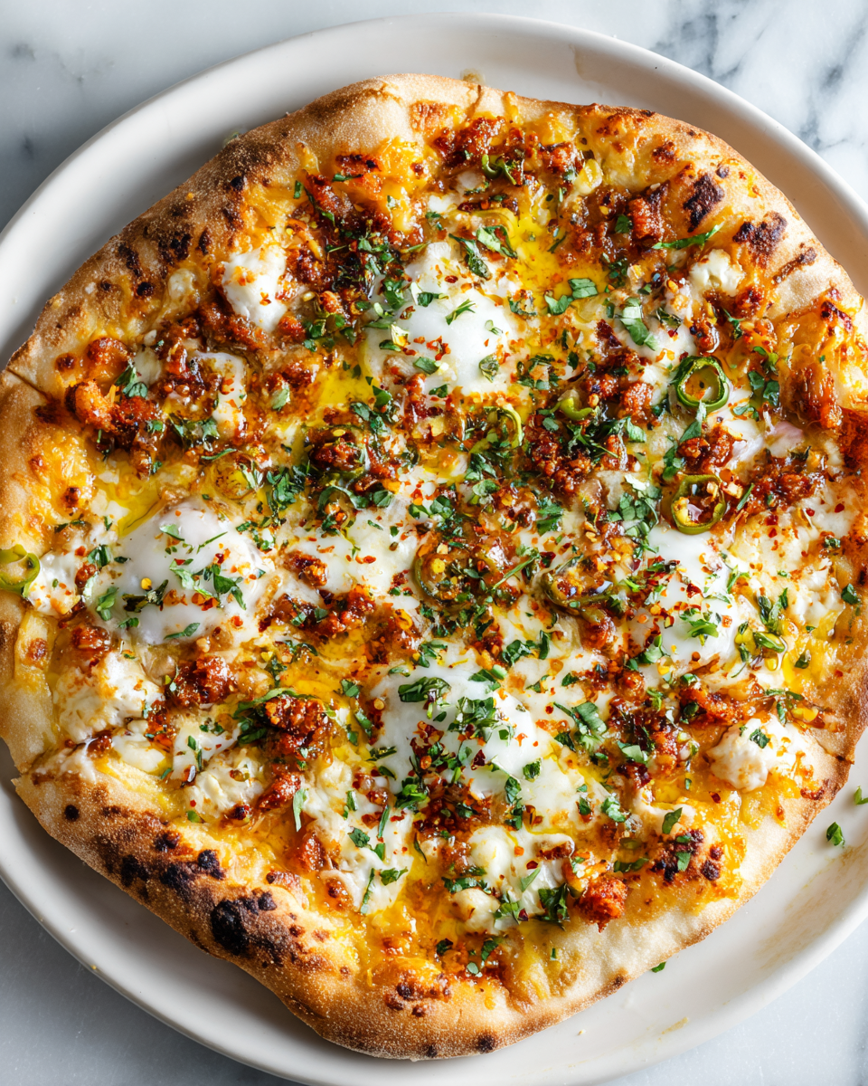 Pizza Chili e Formaggio: Un Comfort Food Perfetto Pizza Chili e Formaggio, un comfort food autunnale fatto in casa.