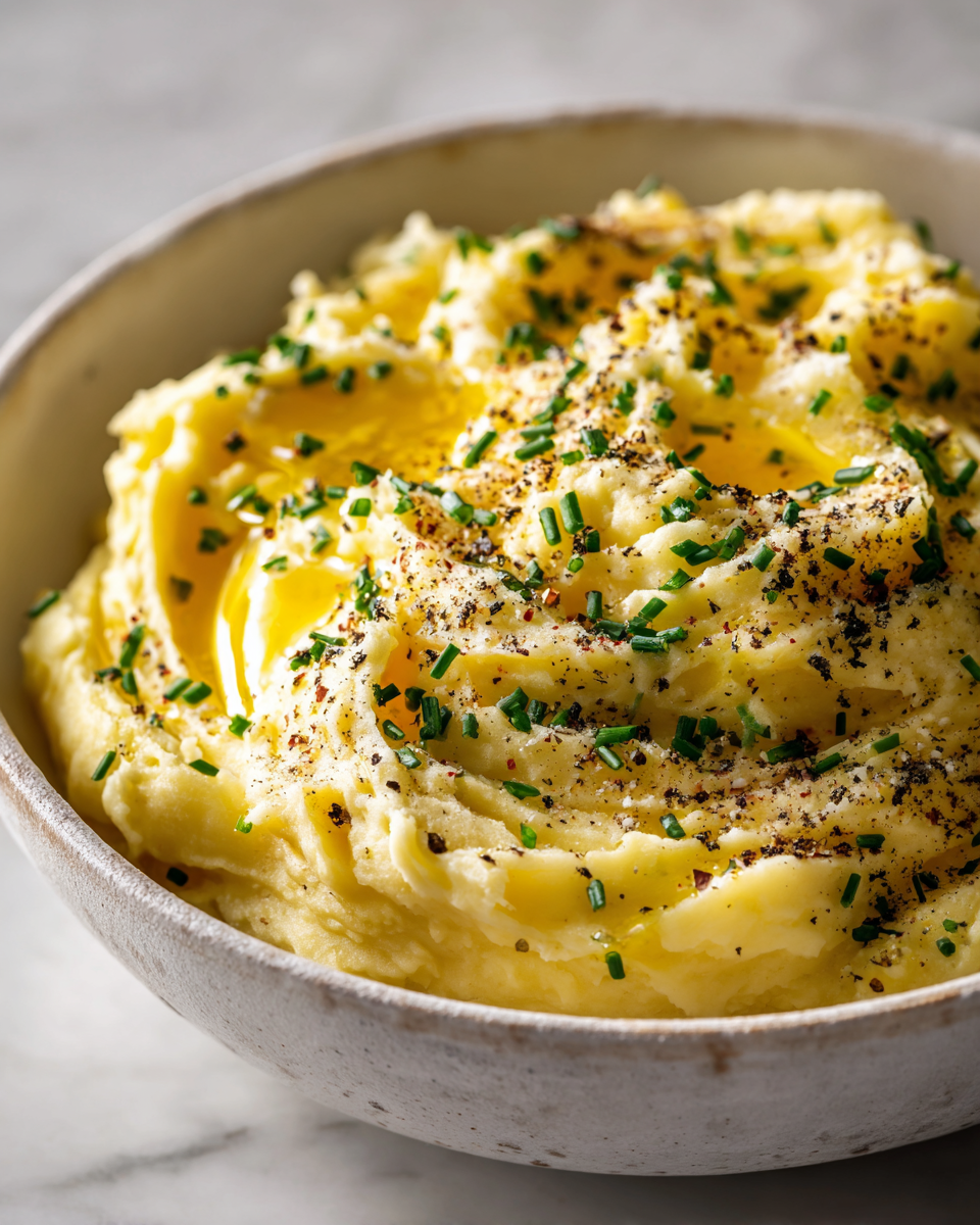 puree di patate cremose per contorni festivi