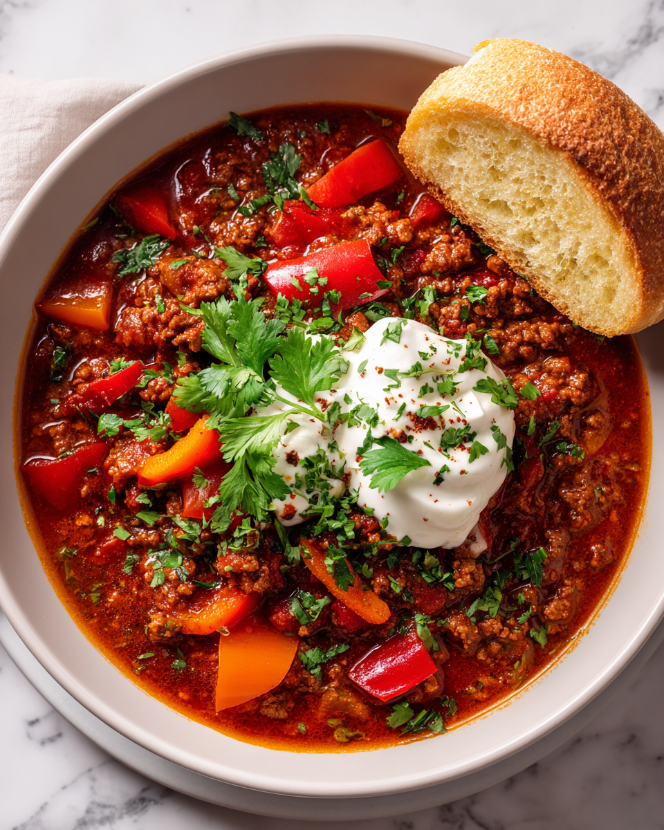 Chili Con Carne di Gordon Ramsay, un piatto autunnale ricco e confortante, ideale per serate in compagnia.