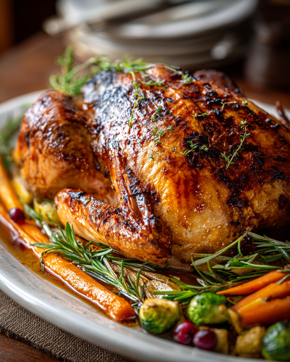 Delizioso tacchino affumicato al pellet, ricetta ideale per le feste, con aromi intensi e sapori avvolgenti.